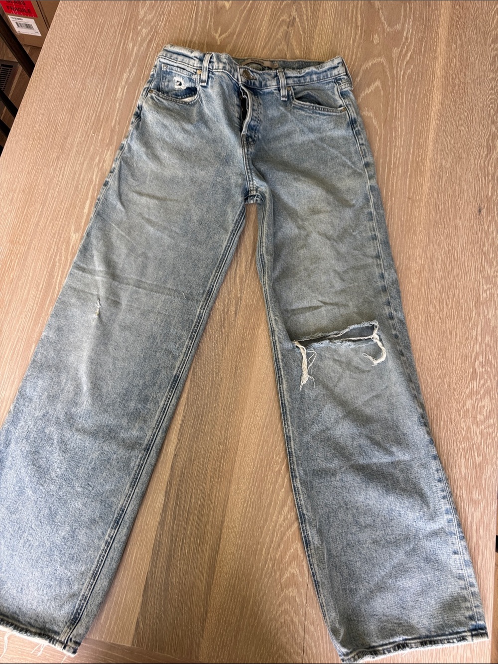 Hudson Jeans Light Blue Distressed